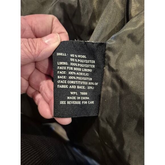 London Fog Women’s Pea Coat – Size XL – Classic & Timeless Style - Picture 4 of 6